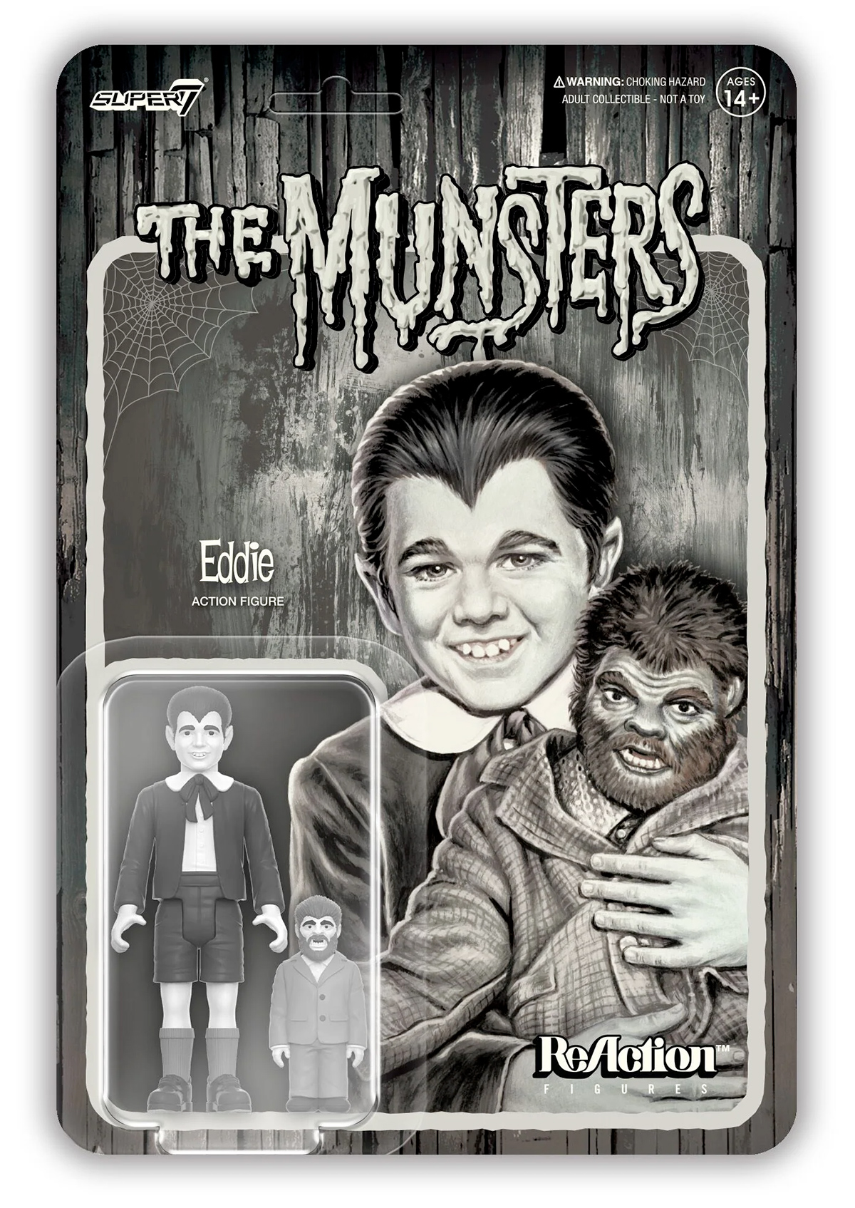 Munsters (Grayscale) ReAction Figures Wave 3