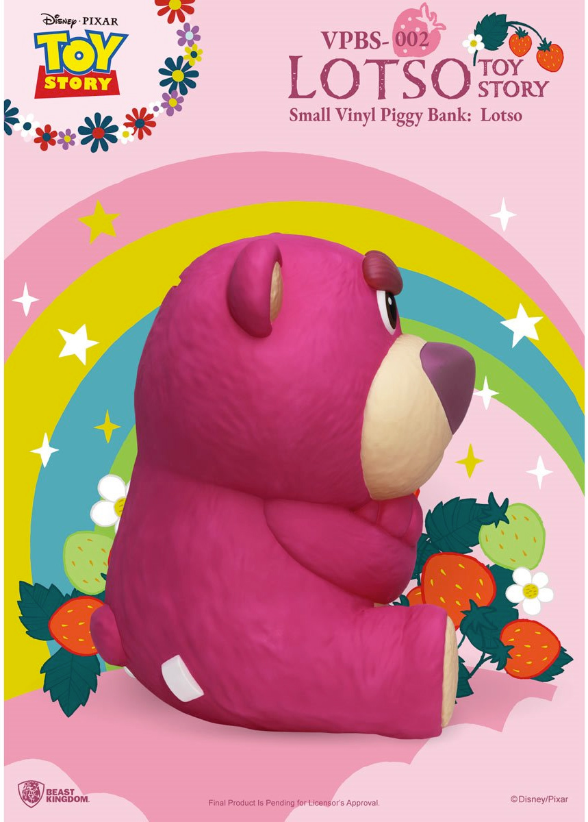 Cofre Urso Lotso (Lots-o'-Huggin' Bear) Small Vinyl Piggy Bank de Toy Story 3