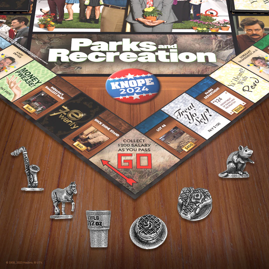 Parks and Recreation Monopoly Board Game