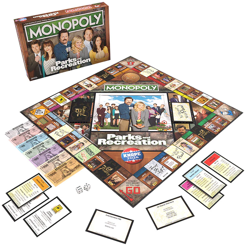 Parks and Recreation Monopoly Board Game