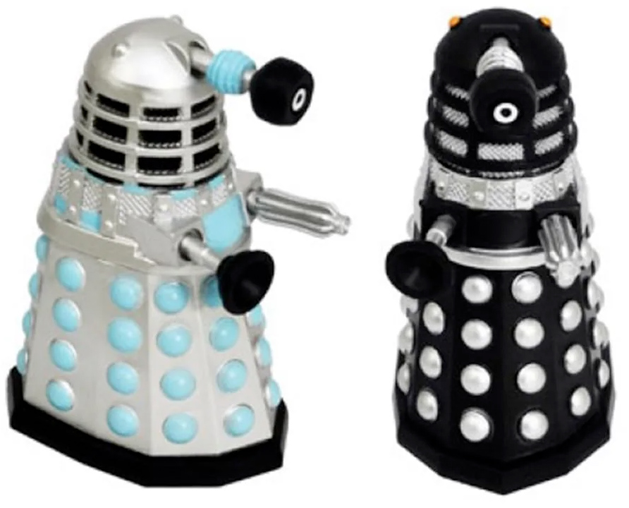 Doctor Who Dalek Assault Mini-Figures with 4 Extraterrestrial Mutants