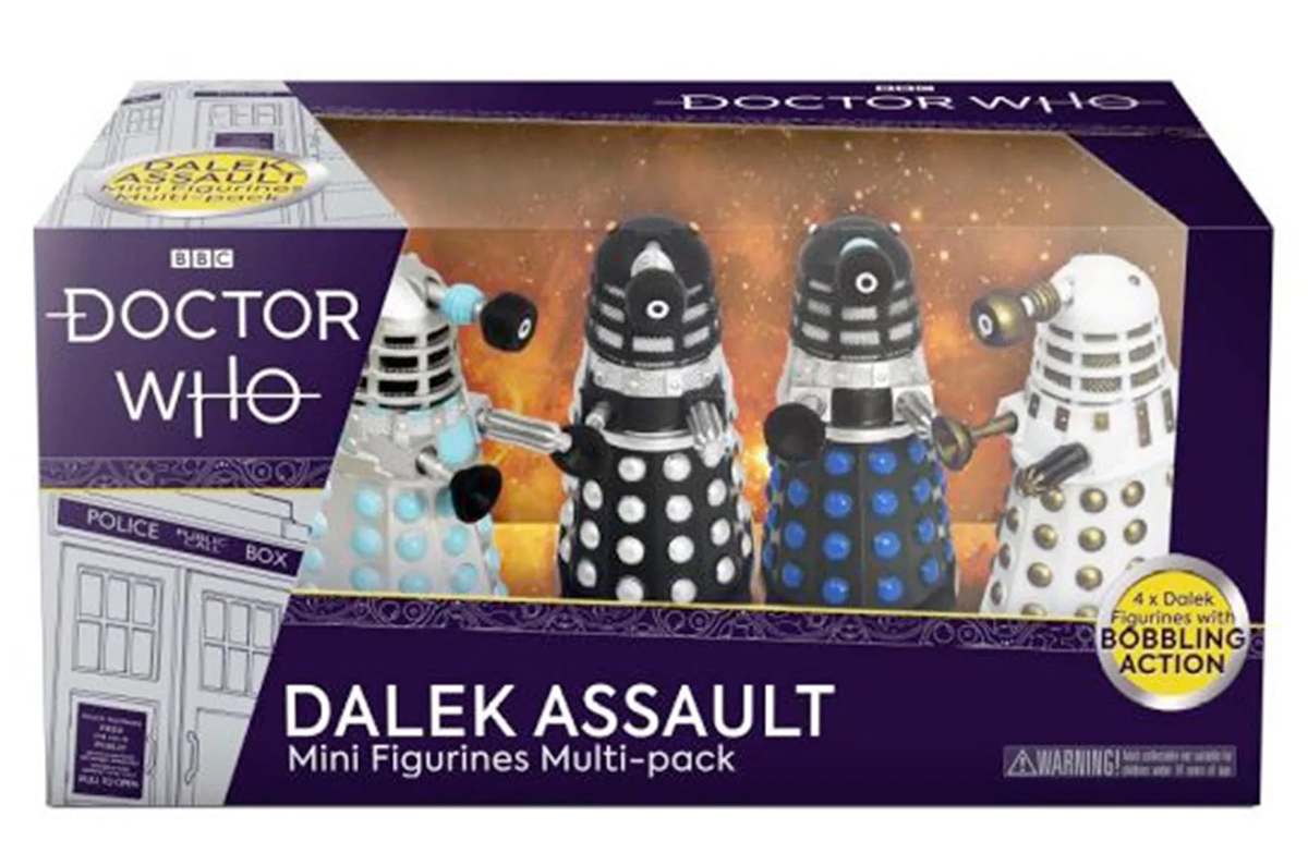Doctor Who Dalek Assault Mini-Figures with 4 Extraterrestrial Mutants