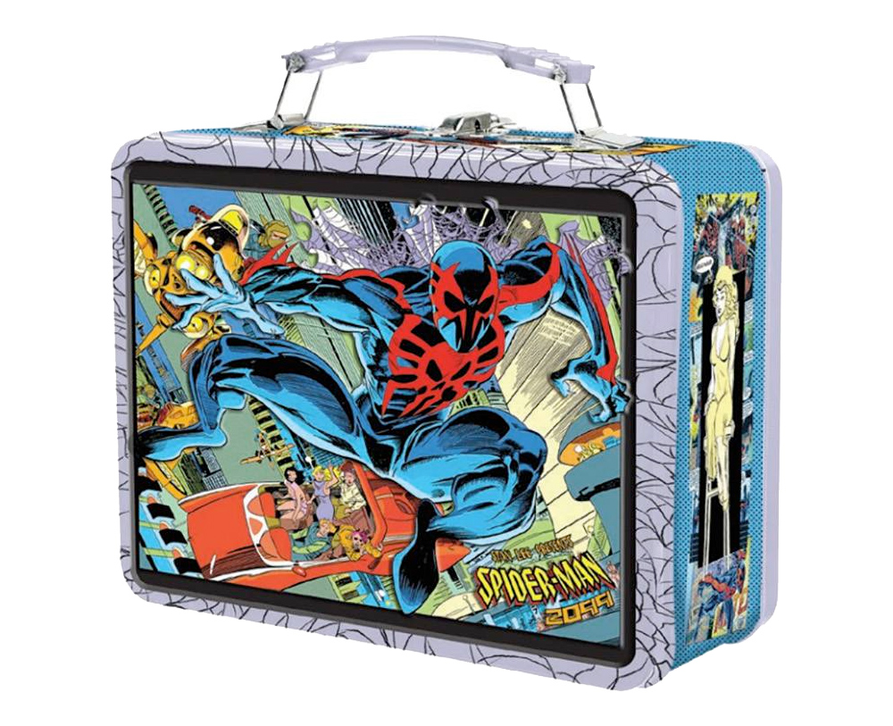 Spider-Man 2099 Tin Titans Marvel Comics Lunch Box with Bottle (Spider-Man)