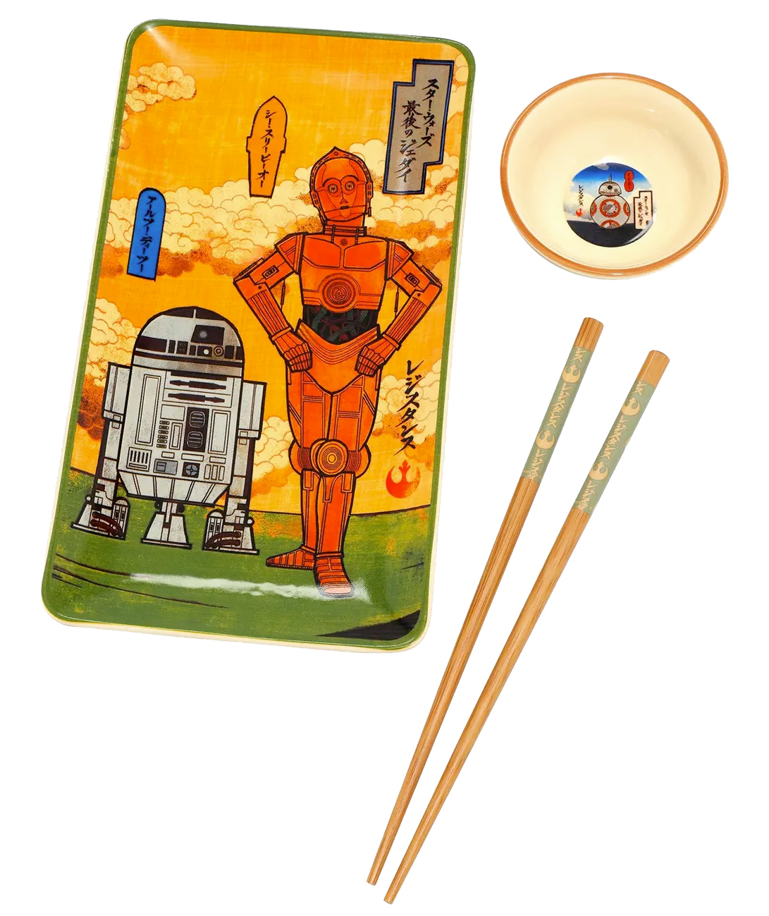 Star Wars Sushi Droids Set with C-3PO, R2-D2 and BB-8