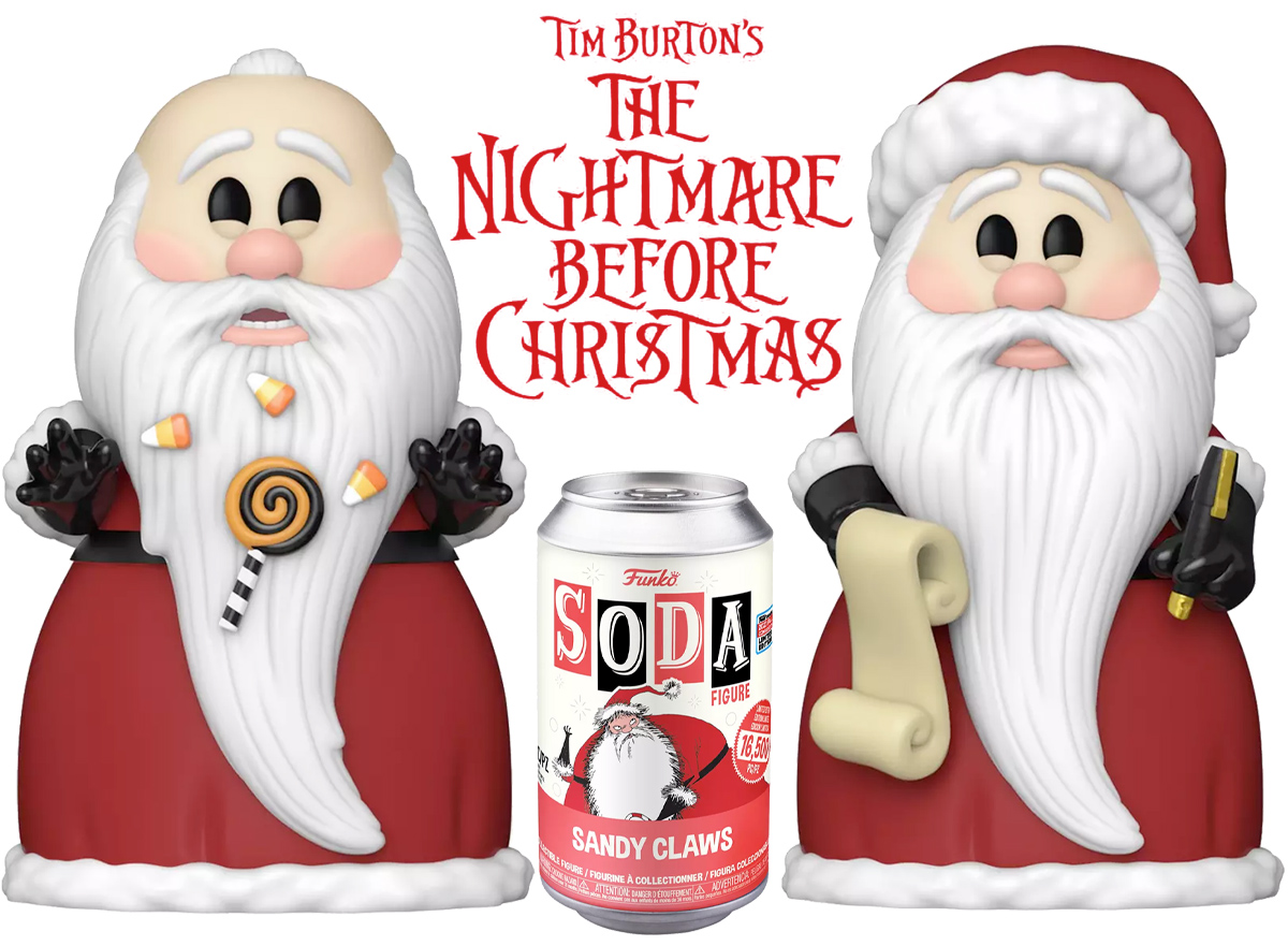 Papai Cruel Vinyl SODA (Papai Noel) The Nightmare Before Christmas