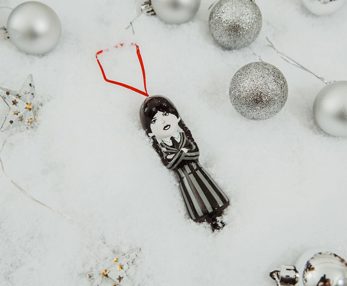 Christmas Ornaments Wednesday Addams and Little Hand (Netflix)