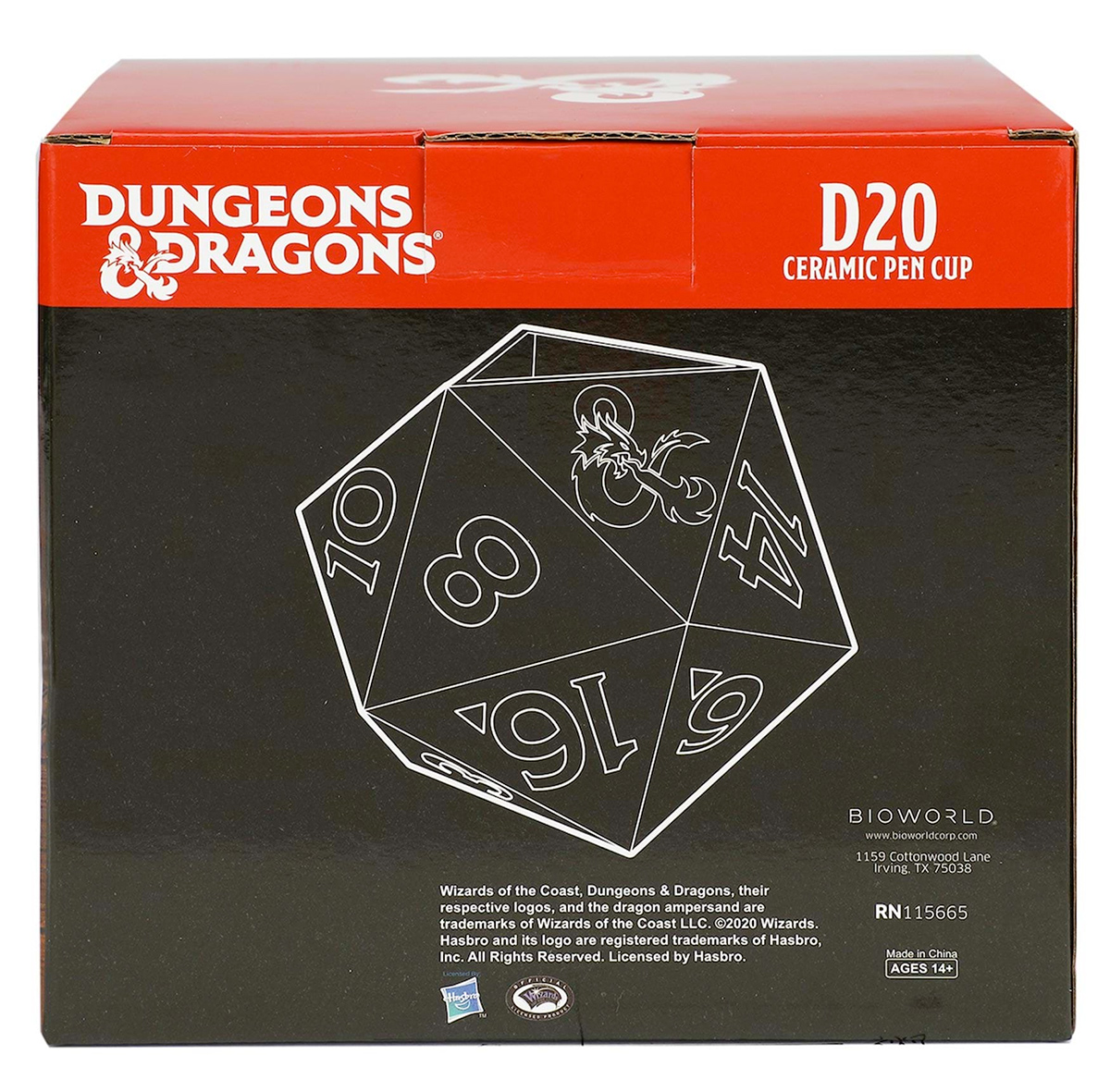 Dungeons & Dragons D20 Dice Pencil Holder