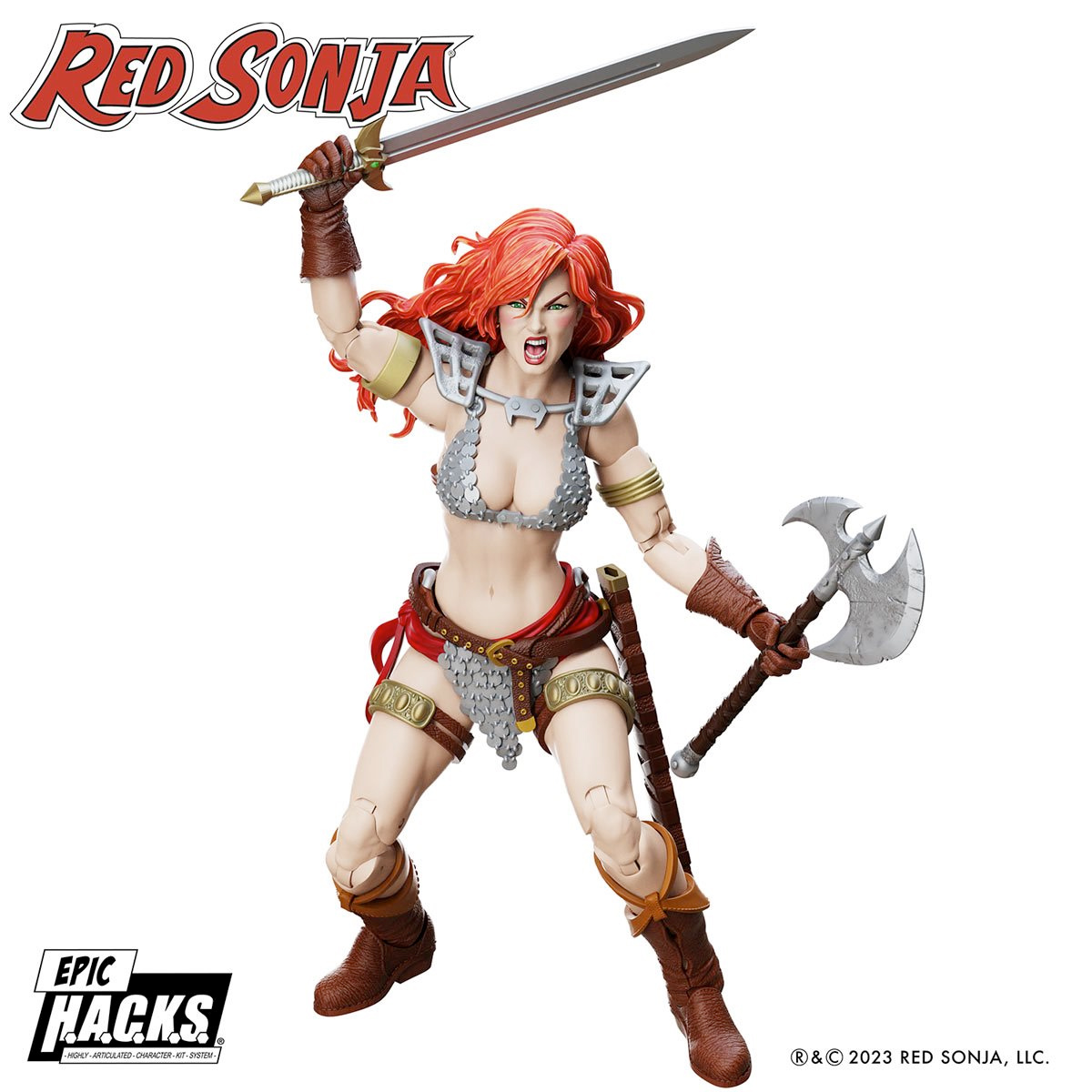Action Figure Red Sonja Epic H.A.C.K.S. Ultimate