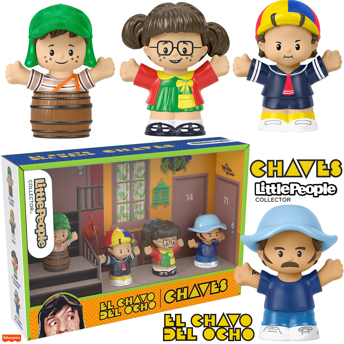 Bonecos Little People Collector Chaves (El Chavo del Ocho)