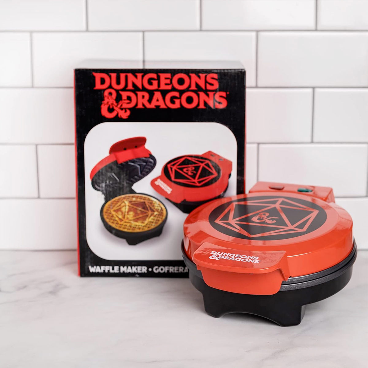 Dungeons & Dragons Dice Waffle Machine D20