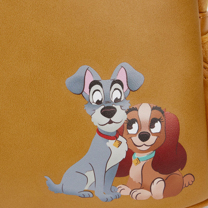Lady and the Tramp Mini-Backpack with Plush Ears (Loungefly)