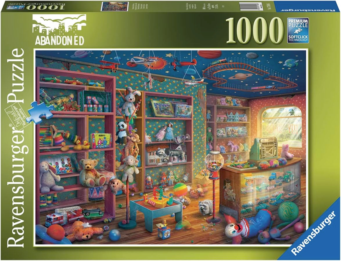 Ravensburger Jigsaw Puzzles Abandoned Places: Toy Store and Dinner