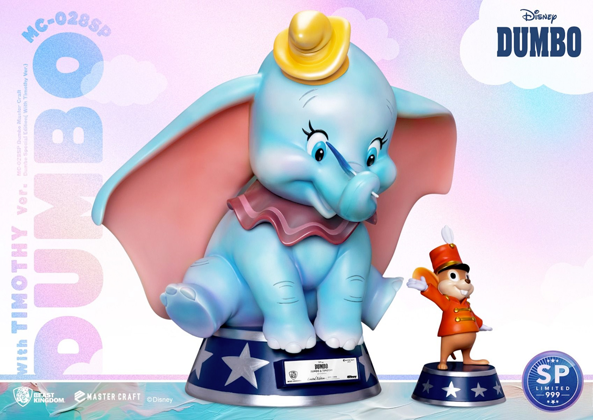 Dumbo and Timothy Master Craft - Beast Kingdom Deluxe Statues