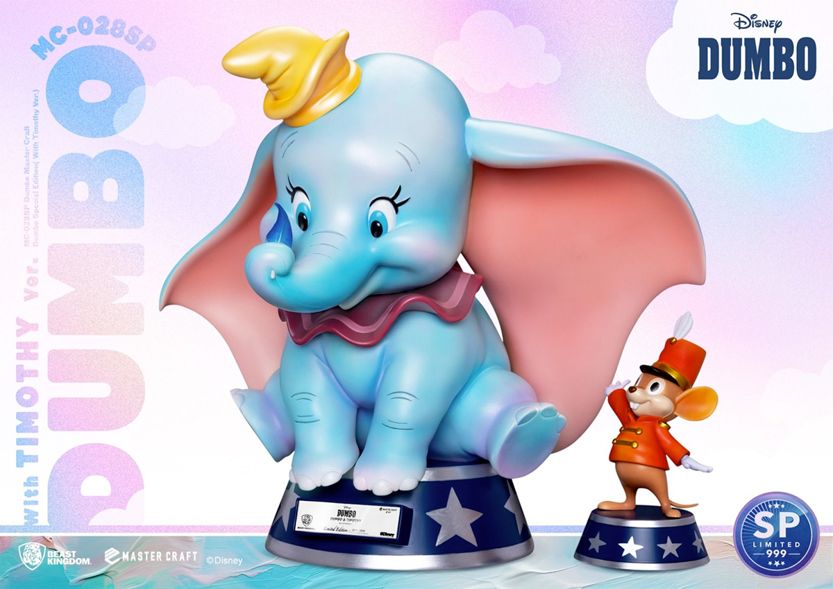 Dumbo and Timothy Master Craft - Beast Kingdom Deluxe Statues