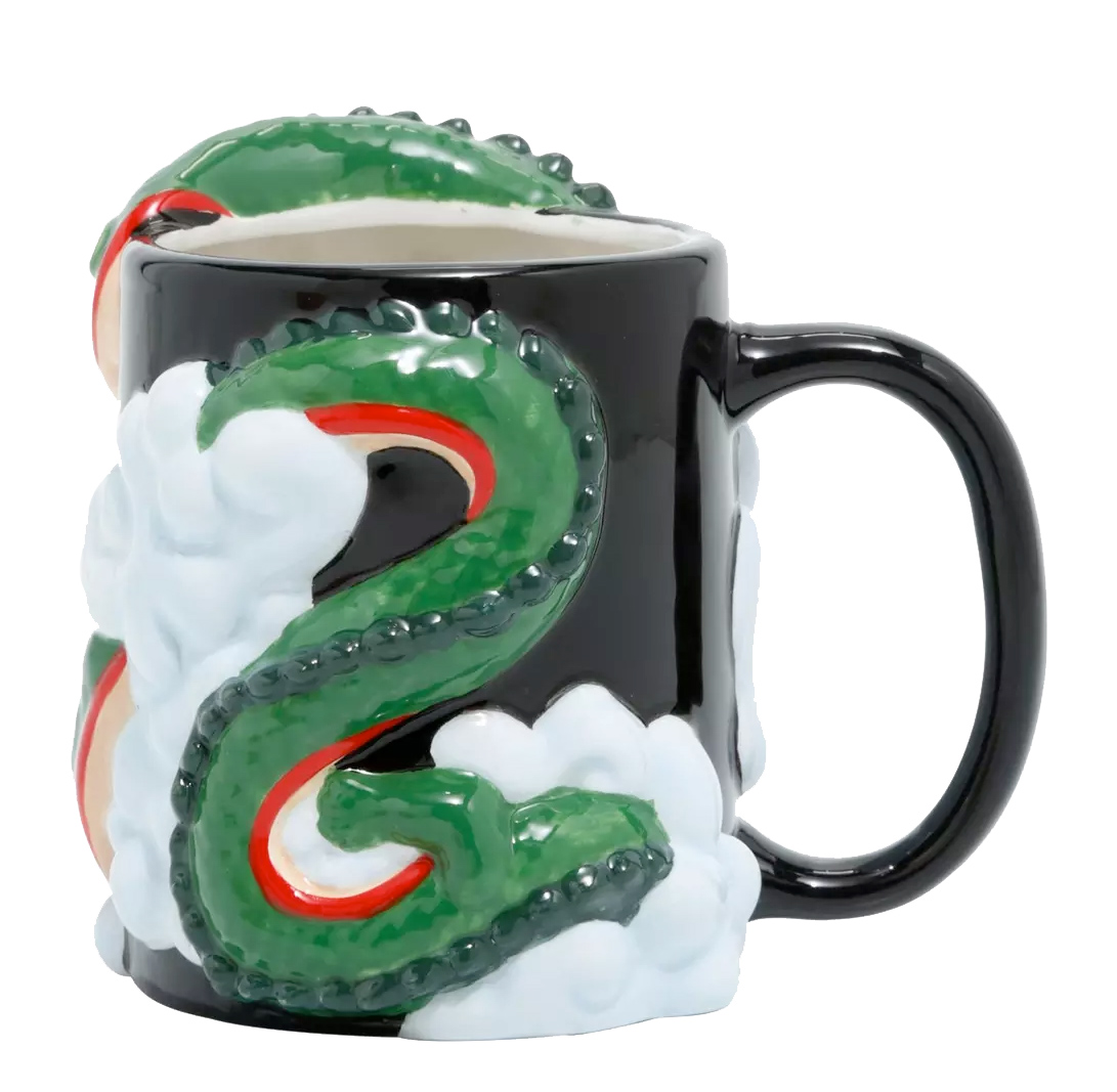 Dragon Ball Z Shenron Dragon Carved Mug