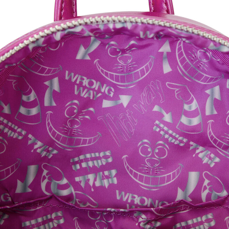 Cheshire Cat Metallic Mini Backpack from Alice in Wonderland (Disney 100)