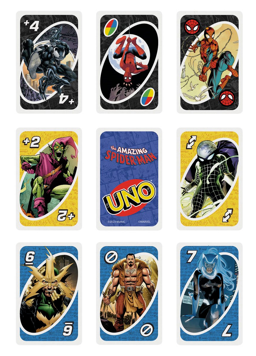 Spider-Man UNO Card Game 