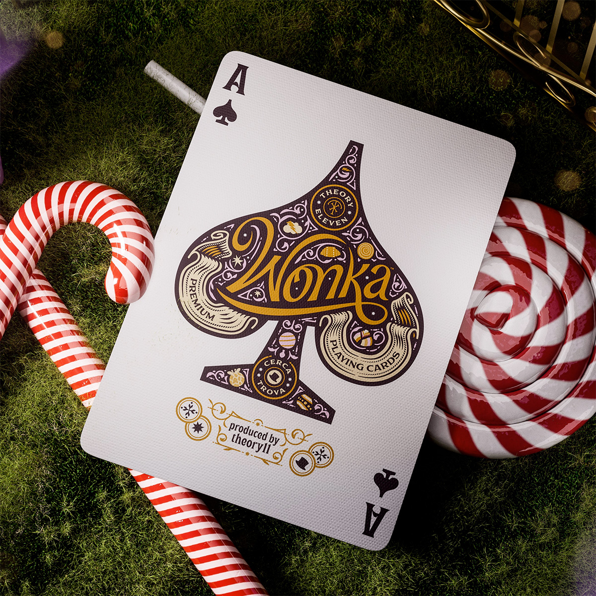 Wonka Movie Deluxe Deck with Premium Cards from Theory11