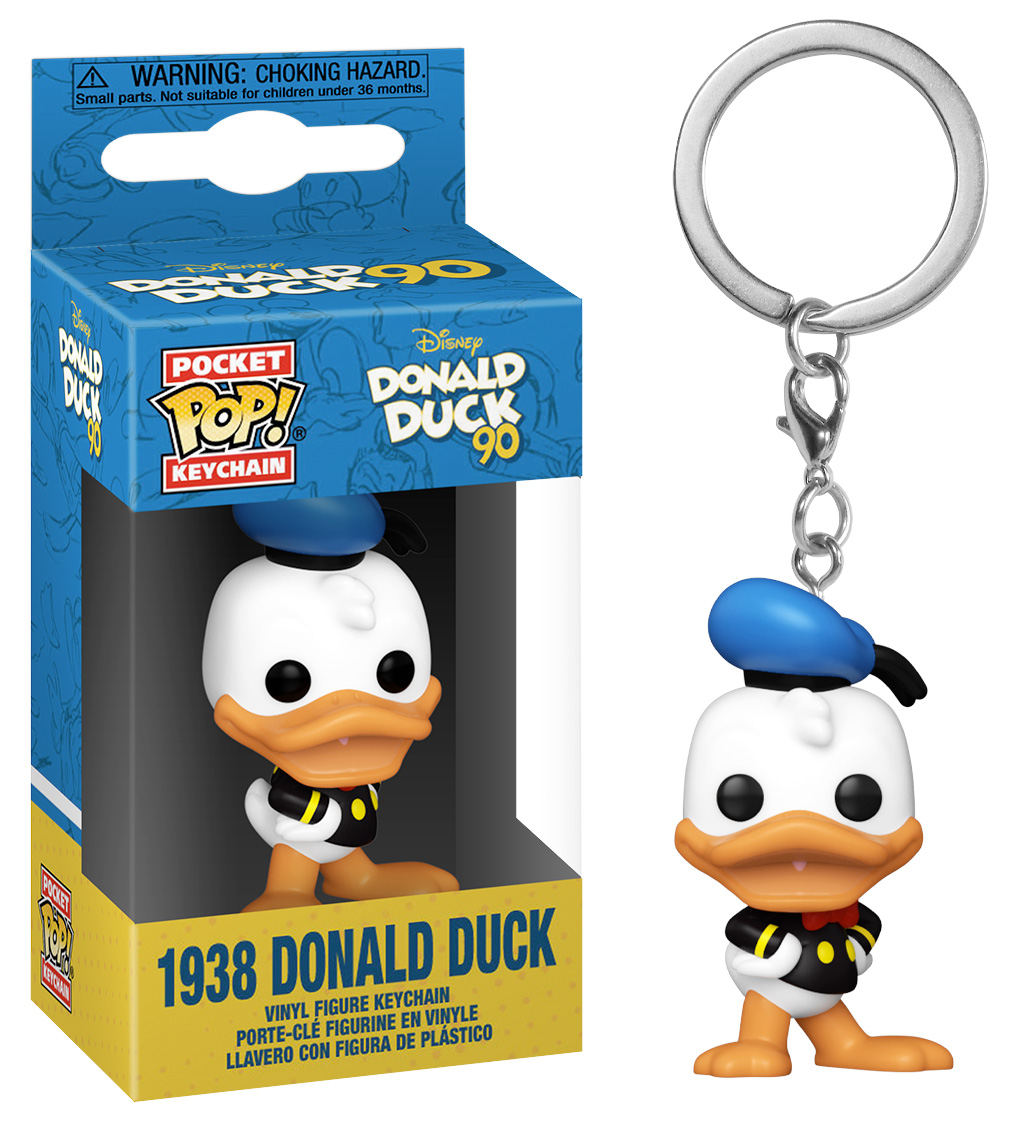 Pop Keychain!  90 Years of Donald Duck