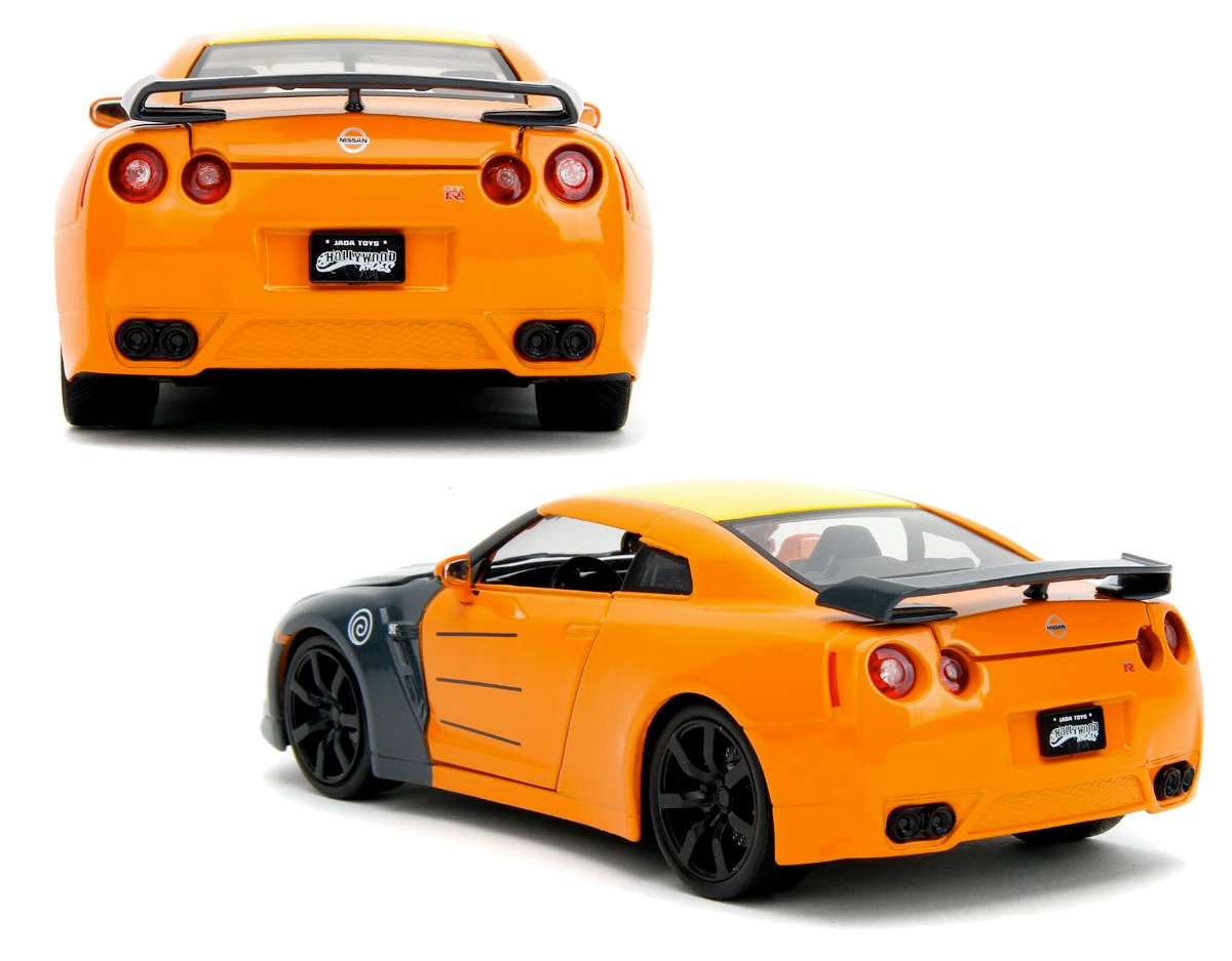 Naruto Hollywood Rides with Nissan GT-R R35 in 1:24 Scale