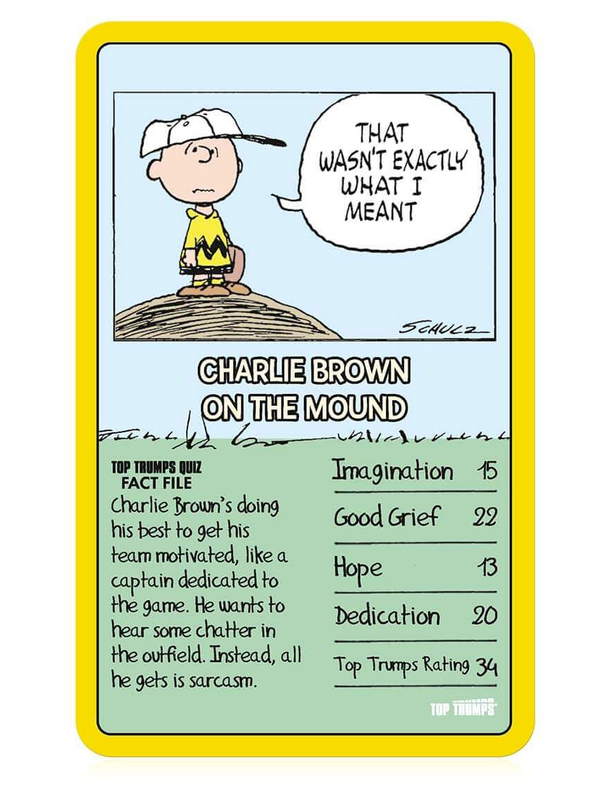 Super Trump Peanuts with Charlie Brown, Snoopy, Lucy and others