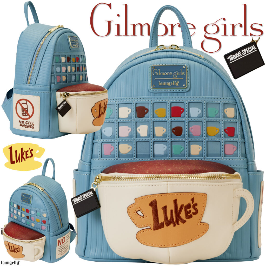 Mini Mochila Loungefly Gilmore Girls - Colecionável