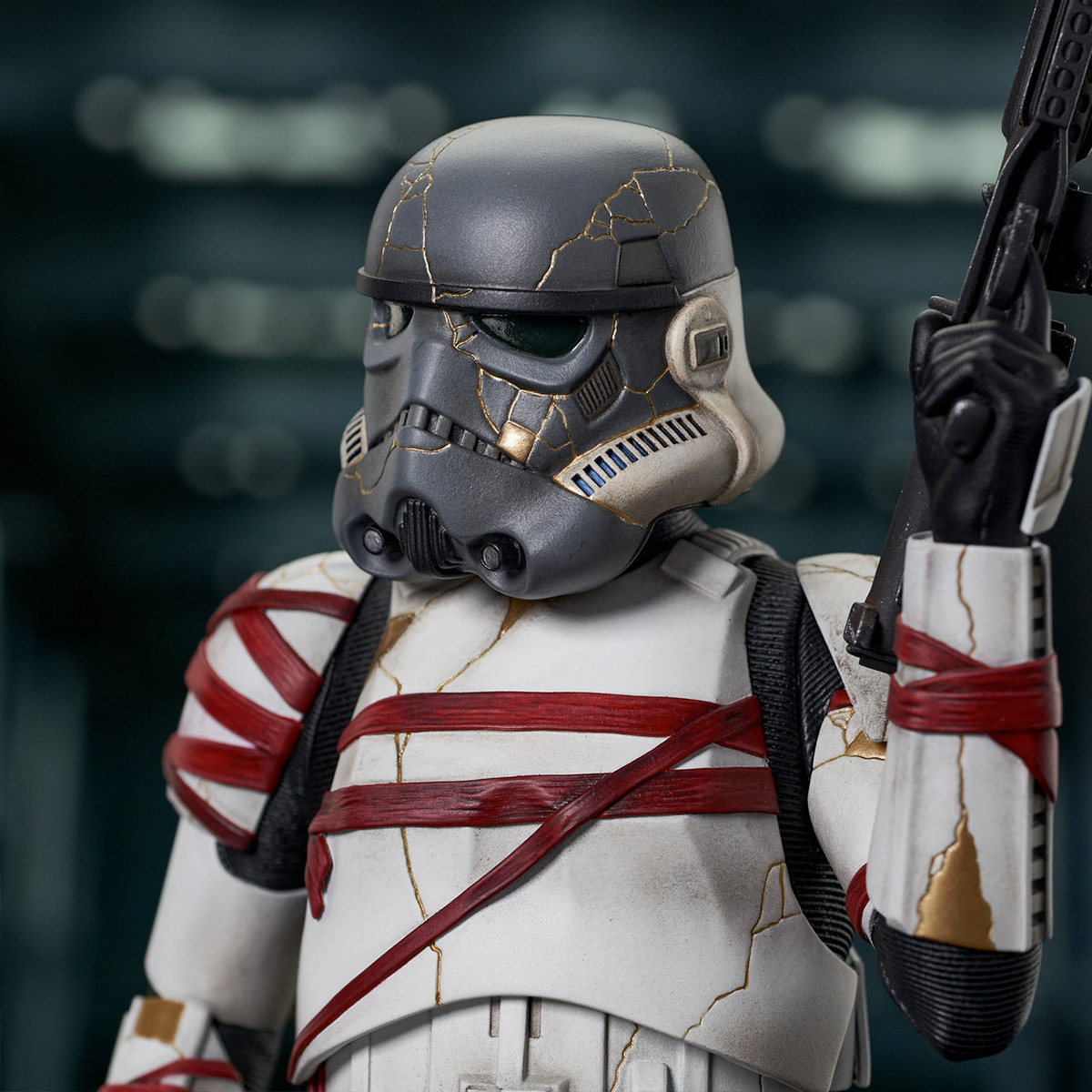 Night Trooper em Star Wars: Ahsoka – Mini-Busto 1:6 Gentle Giant
