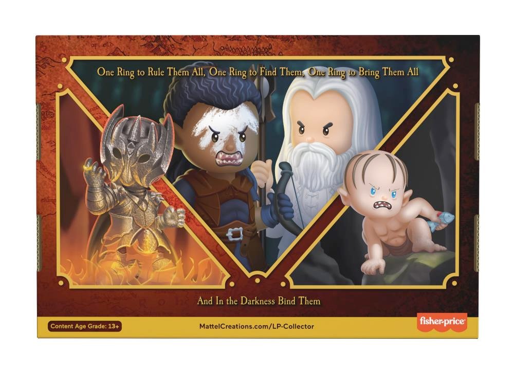 Little People Collector Lord of the Rings dolls 