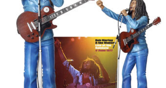 Estátua Bob Marley “Live at the Rainbow Theatre” em Junho de 1977