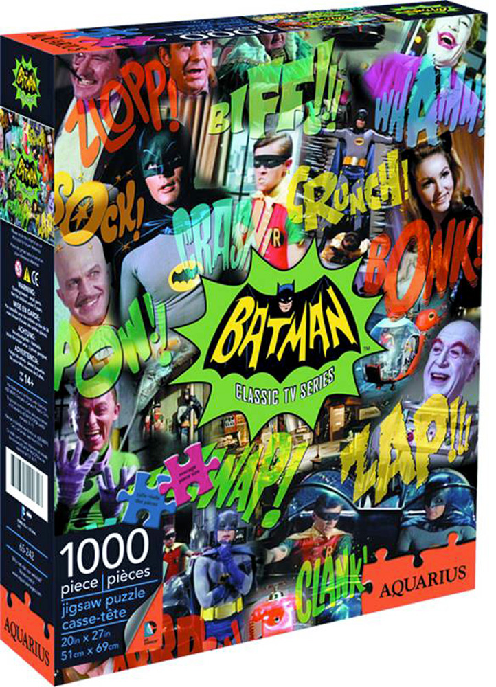 Quebra-Cabeça da Série Batman Classic TV 1966 com 1.000 peças
