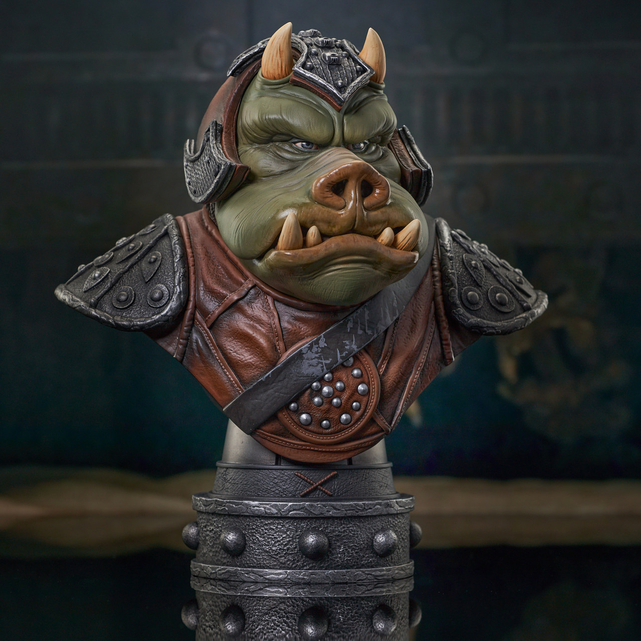Busto Gamorrean Guard Legends in 3D em Star Wars O Retorno de Jedi
