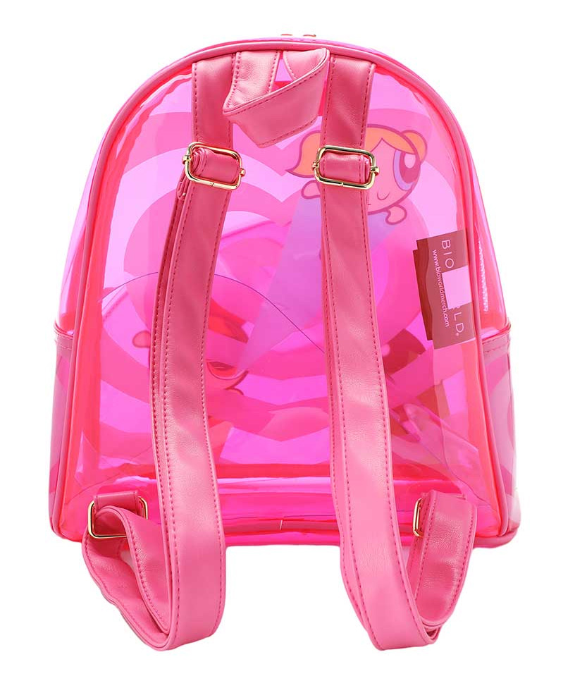 Transparent Pink Powerpuff Girls Mini-Backpack