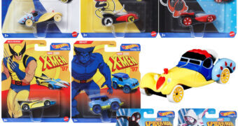 Carrinhos Hot Wheels Character Cars Disney e Marvel com X-Men, Miles Morales, Spider Gwen, Branca de Neve, Mickey e Minnie
