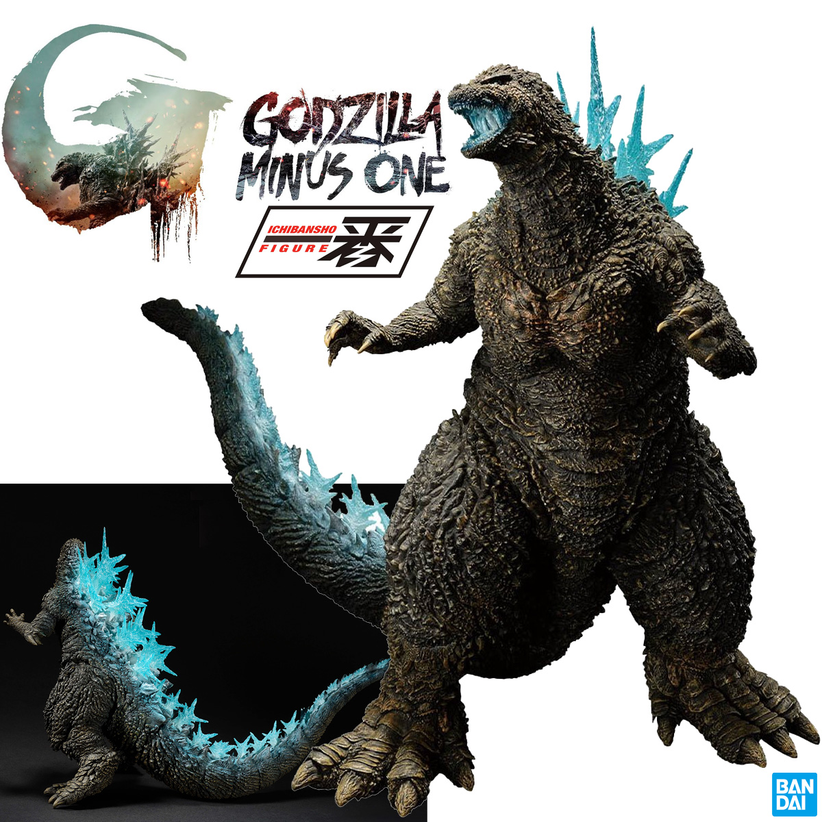 Estátua Godzilla Minus One Ichibansho (Bandai Spirits)