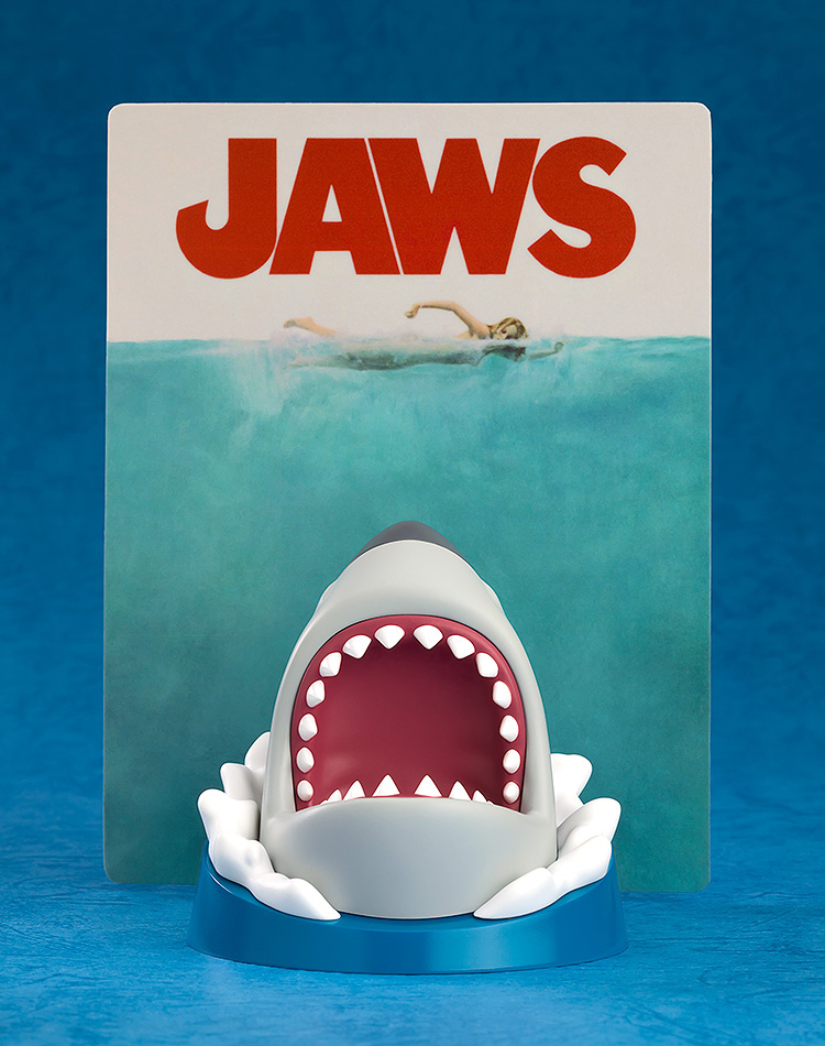 Boneco Nendoroid Bruce, o Grande Tubarão-Branco do Filme Jaws de Steven Spielberg