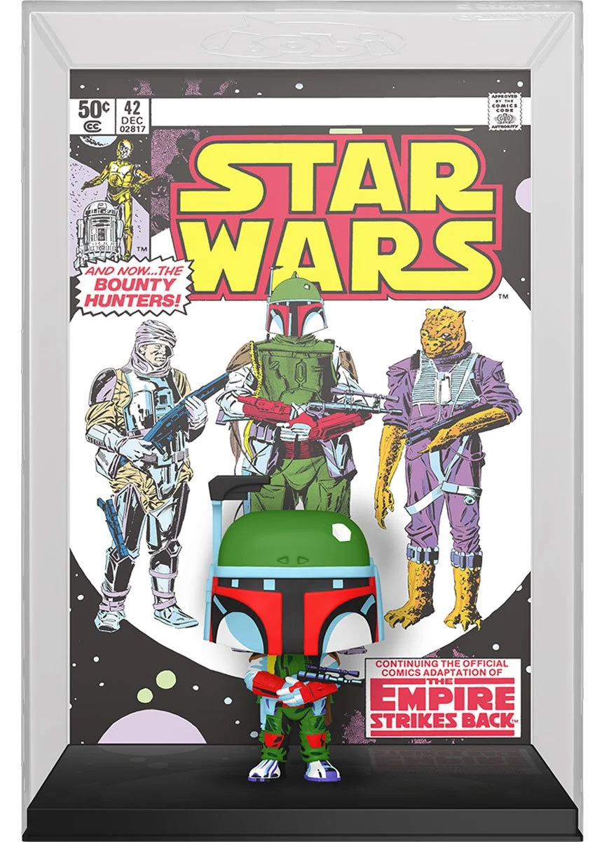 Pop! Comic Cover: Boba Fett em Star Wars #42 The Empire Strikes Back: To Be a Jedi (1980)