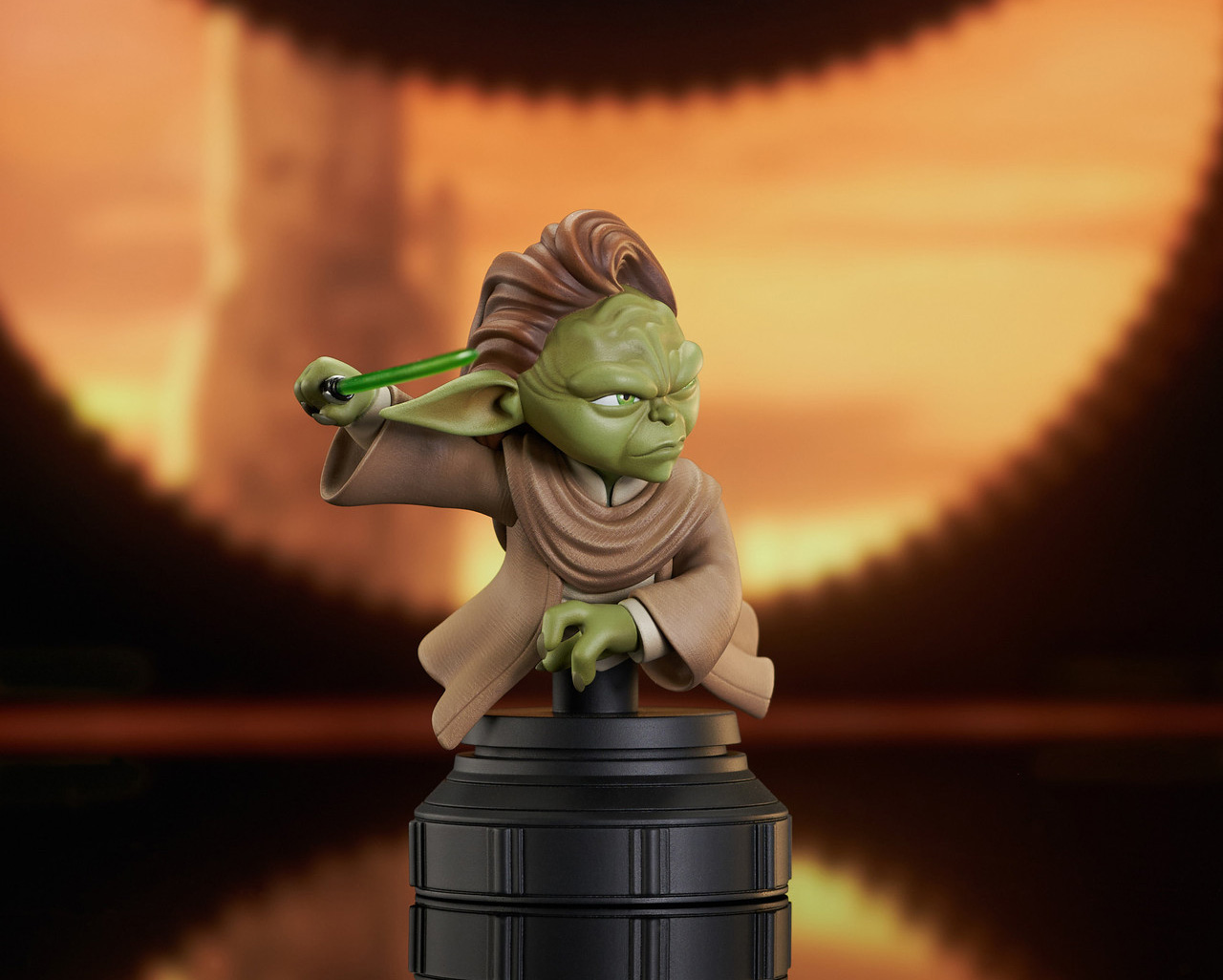 Yaddle Mestre Jedi em Star Wars: Tales of the Jedi - Mini-Busto 1:6 Gentle Giant