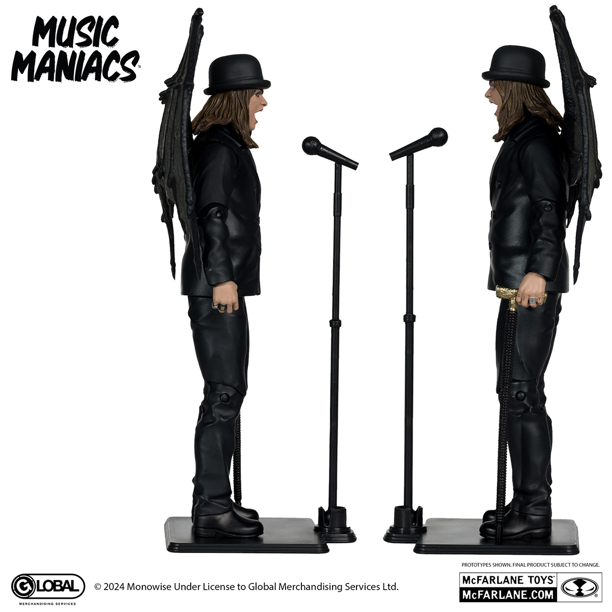 Ozzy Osbourne Music Maniacs Metal Wave 1 6-Inch Scale Action Figure
