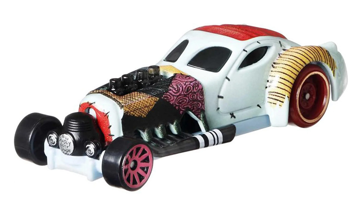 Carrinhos Hot Wheels Character Cars: The Nightmare Before Christmas com Jack e Sally