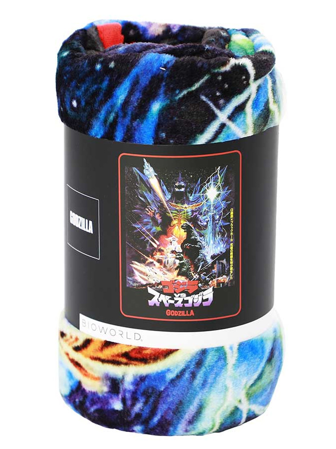 Godzilla Vs SpaceGodzilla Throw Blanket: King of the Monsters Against the Threat from Space