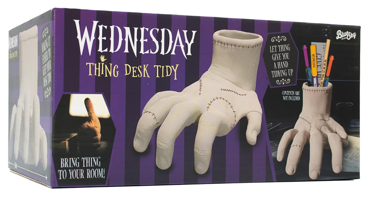 Wednesday Addams Little Hand Pencil Holder, Pen and Pen Pals