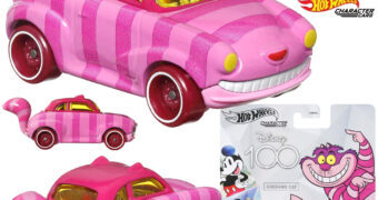 Carrinho Gato de Cheshire Hot Wheels Character Car Disney 100 Anos