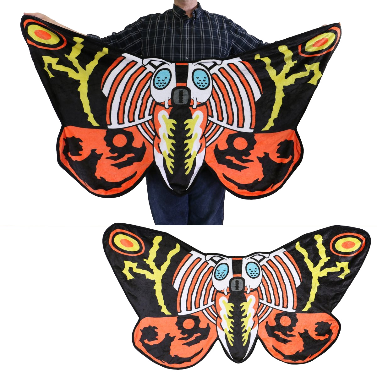 Mothra Larva Plush with Blanket Metamorphosed Mothra (Mothra vs. Godzilla 1964)