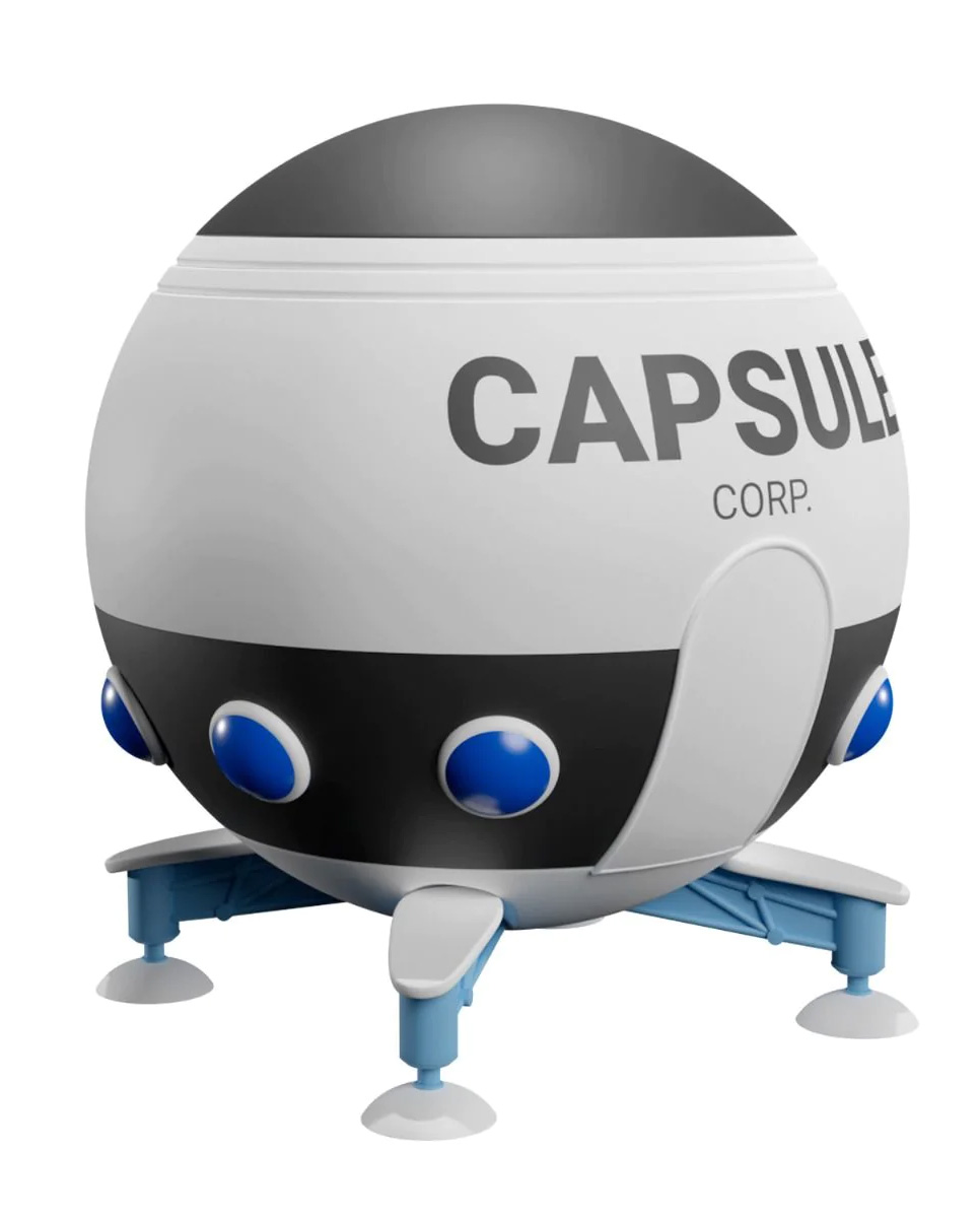 Capsule Corp. Spaceship Pencil Holder  from Dragon Ball Z