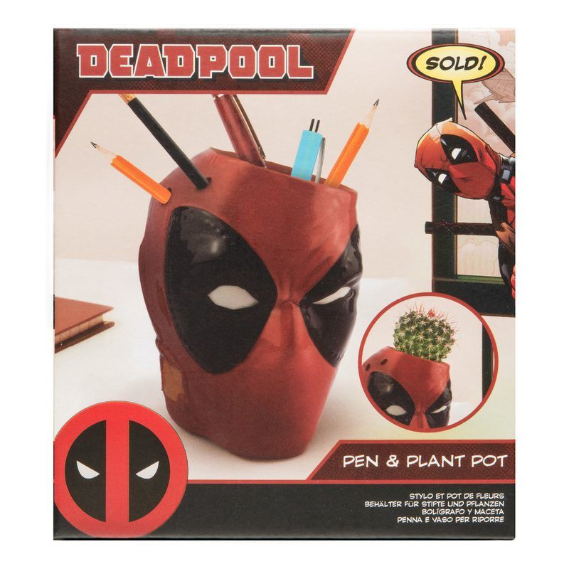 Pencil Holder (or Vase) Deadpool Wade Wilson Marvel