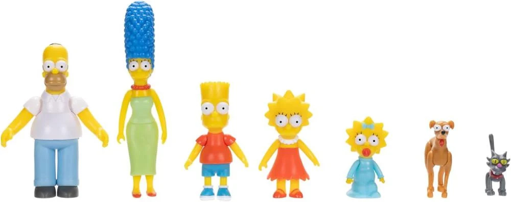 Mini-Figures The Simpsons with Pets (Playset Jakks Pacific)