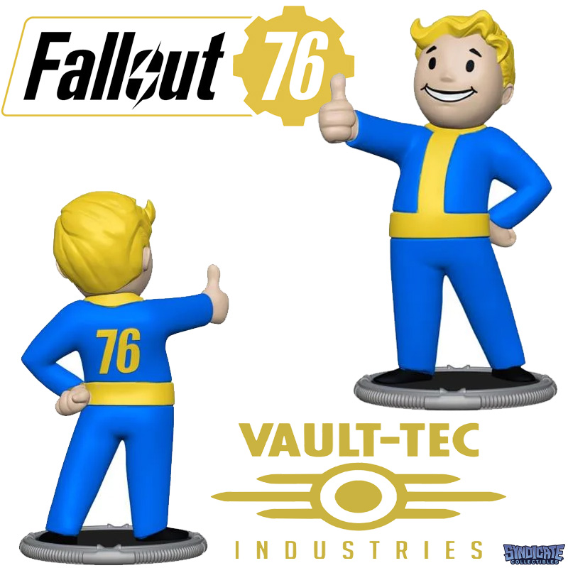 Mini-Figura Vault Boy com Polegar para Cima (Fallout)