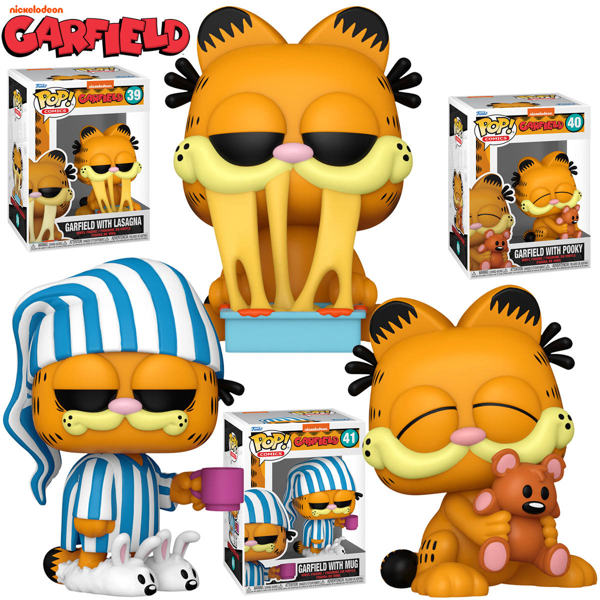 Bonecos Pop! Garfield