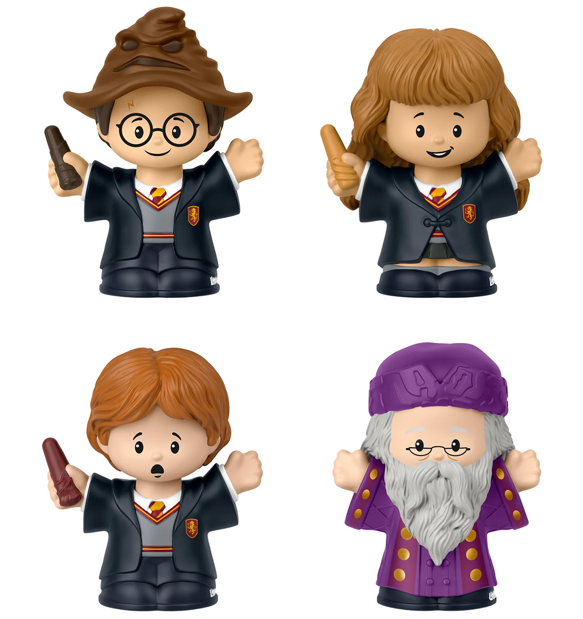 Bonecos Little People Collector Harry Potter: Pedra Filosofal e a Câmera Secreta