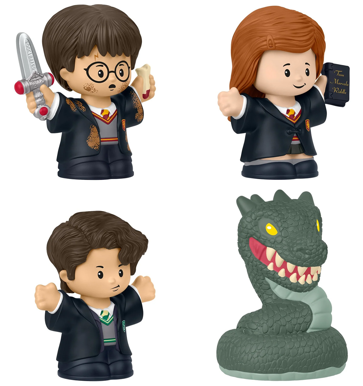 Little People Collector Harry Potter: Sorcerer's Stone and the Chamber of Secrets dolls